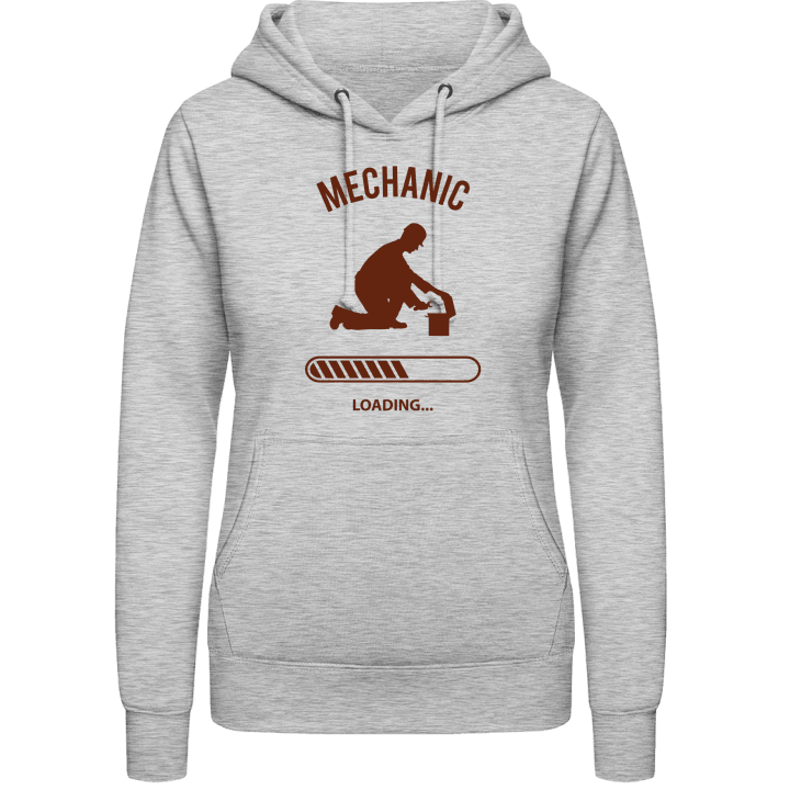 Mechanic Loading Vrouwen Hoodie contain pic