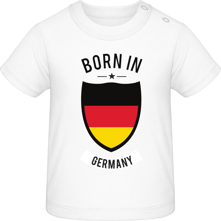 Born in Germany Star T-shirt bébé contain pic