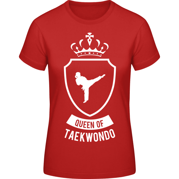 Queen of Taekwondo T-shirt för kvinnor 0 image