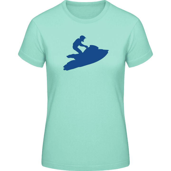 Jet Ski Rider T-shirt för kvinnor contain pic