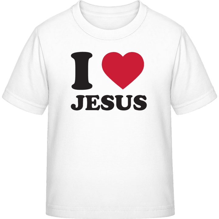 I Heart Jesus T-skjorte for barn contain pic