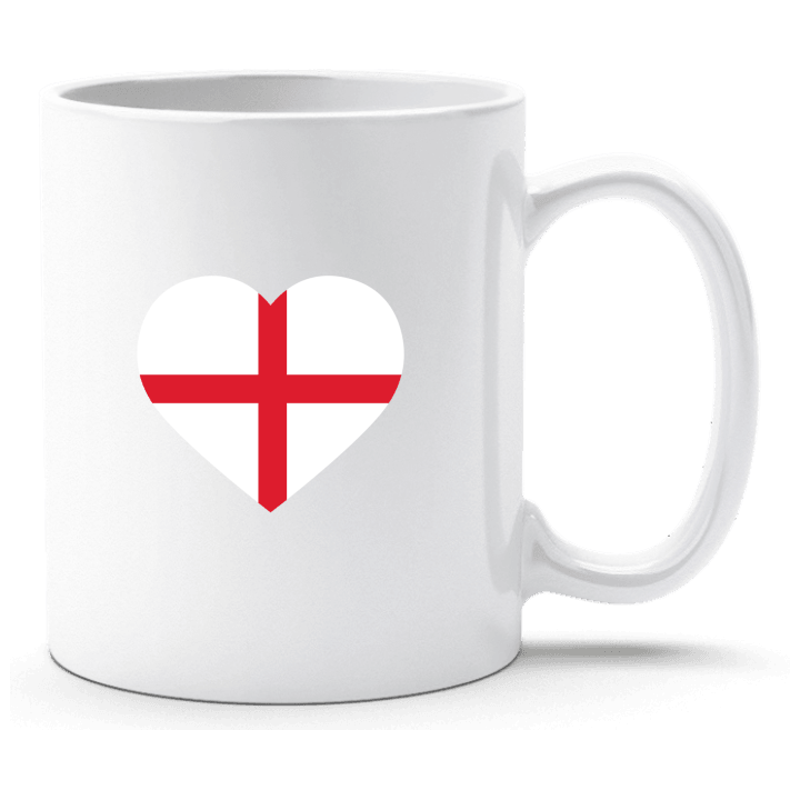 England Heart Flag Taza contain pic