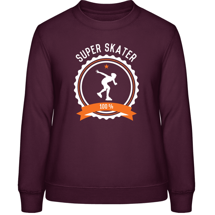 Super Inline Skater Felpa donna contain pic