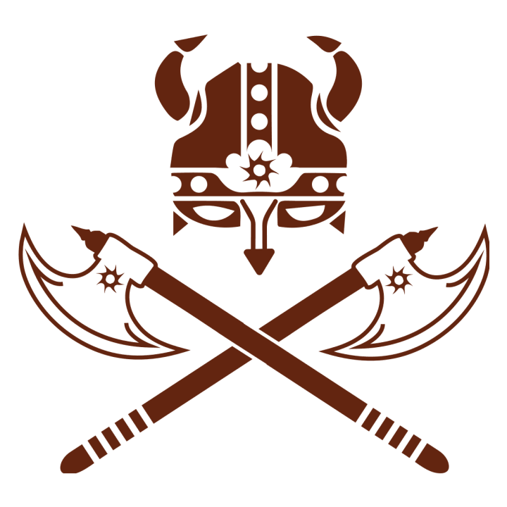 Viking helmet and ax Naisten pitkähihainen paita 0 image
