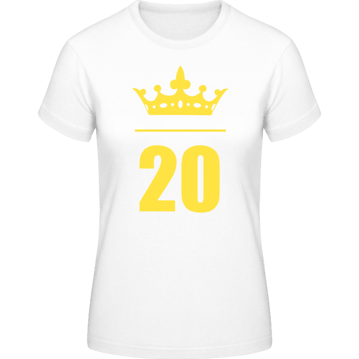 20th Birthday Age T-skjorte for kvinner 0 image