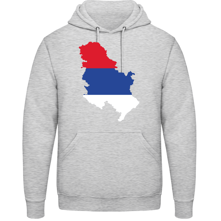 Serbia Map Hoodie contain pic