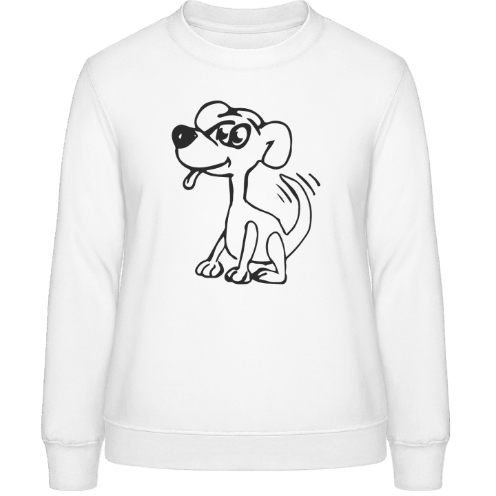 Little Dog Comic Frauen Sweatshirt 0 image