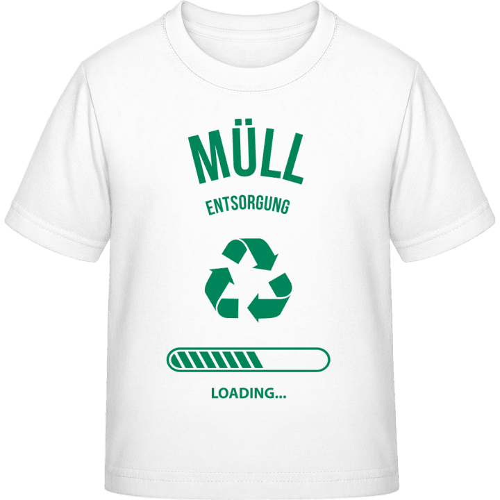 Müll Entsorgung Loading Camiseta infantil contain pic