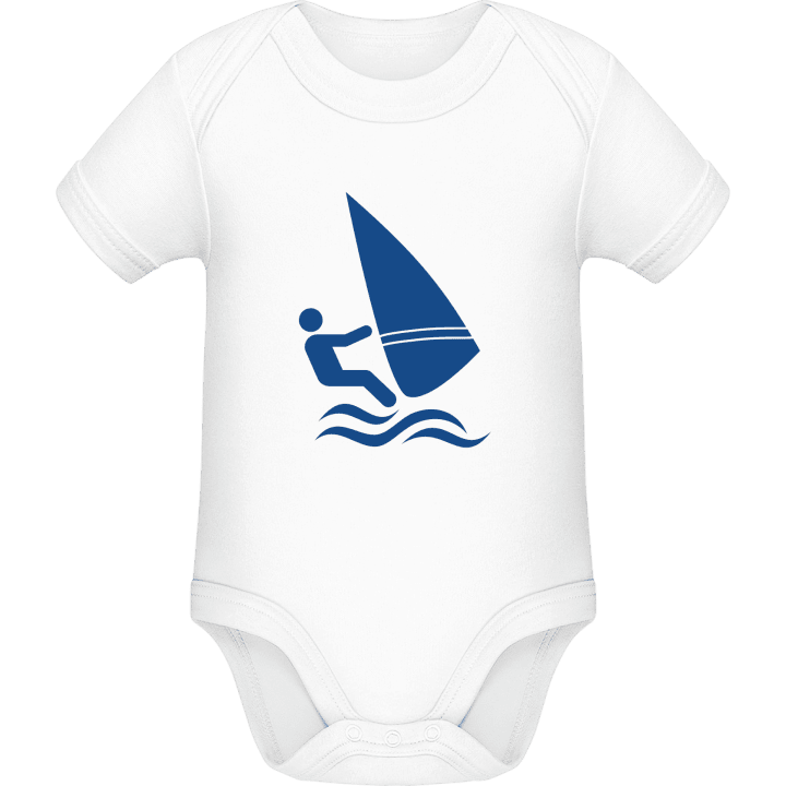 Windsurfer Icon Baby Romper contain pic