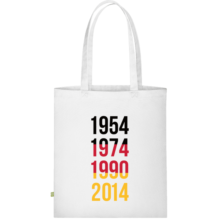 1954 1974 1990 2014 Stofftasche contain pic