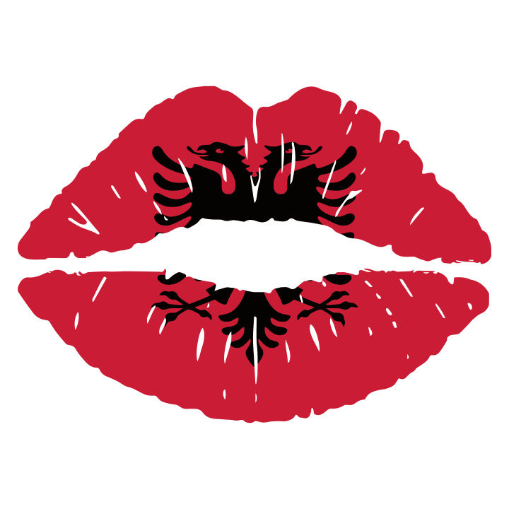 Albanian Kiss Flag Frauen Sweatshirt 0 image