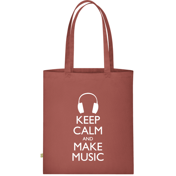 Keep Calm And Make Music Sac en tissu contain pic