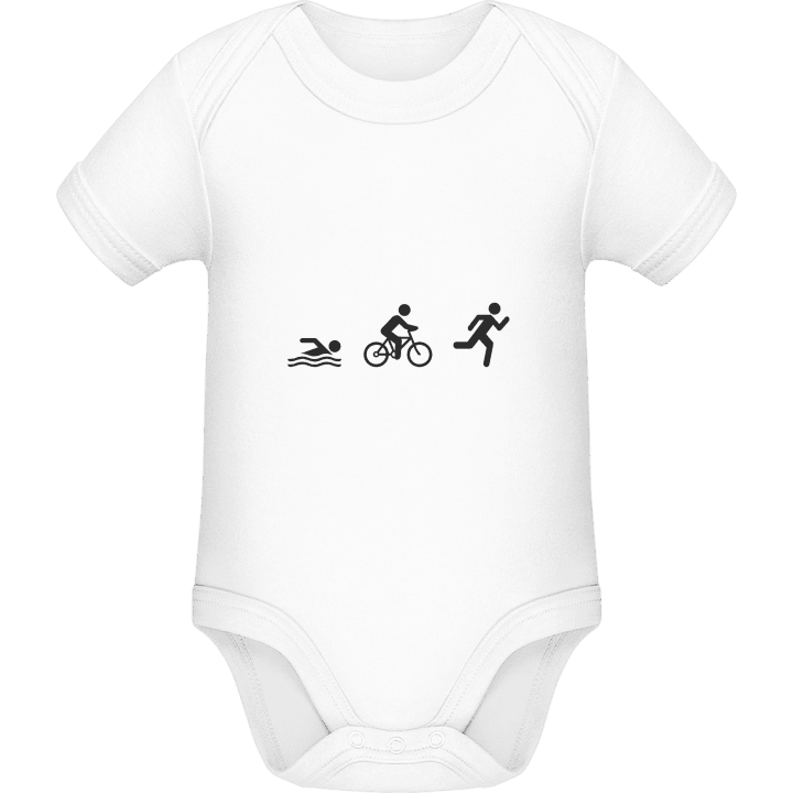 Triathlon Baby romper kostym contain pic
