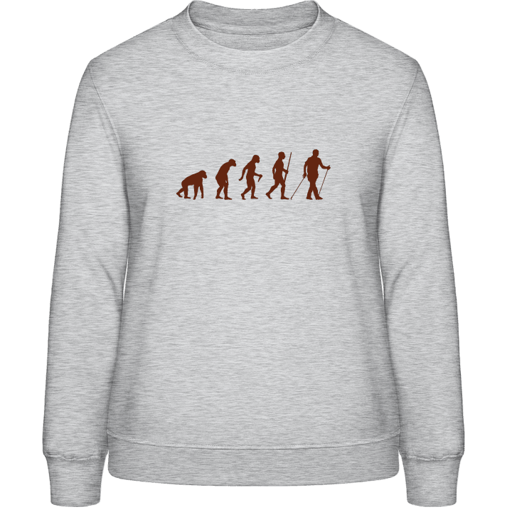 Nordic Walking Evolution Women Sweatshirt contain pic