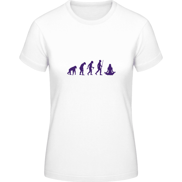 The Evolution of Yoga T-shirt för kvinnor 0 image