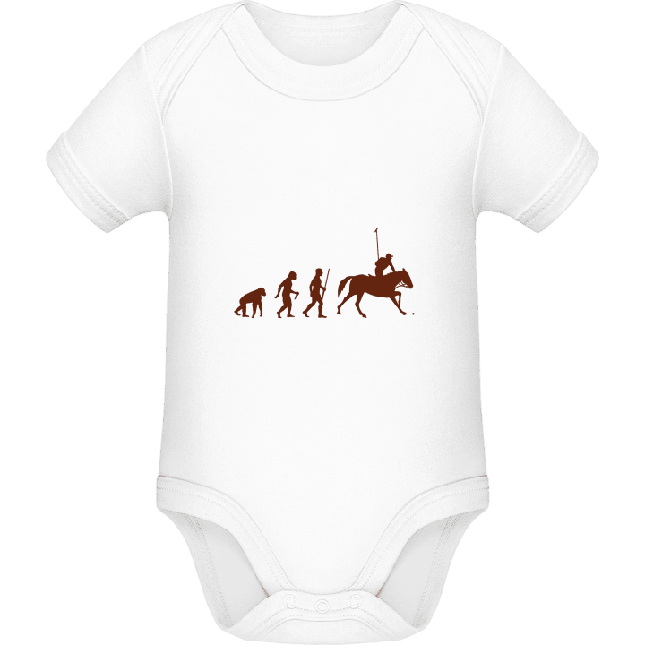 Polo Player Evolution Baby romper kostym contain pic