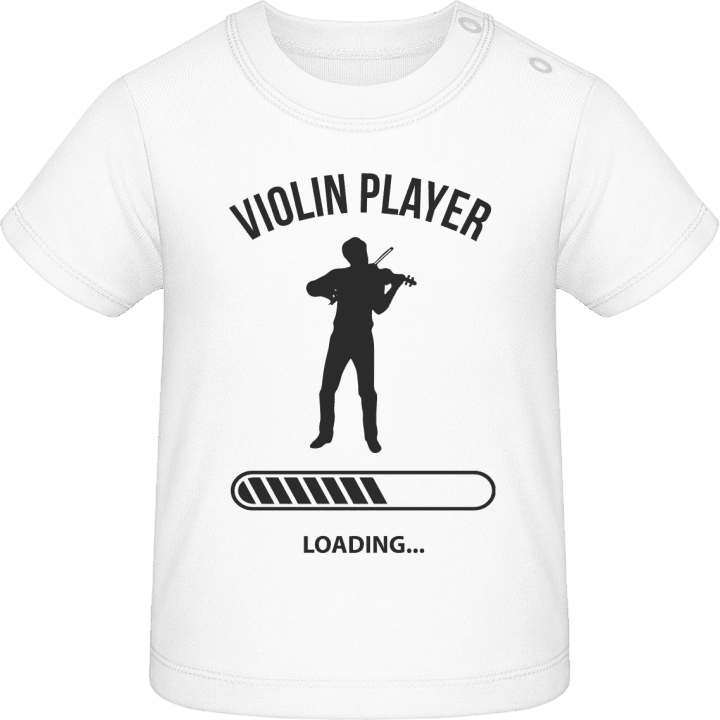 Violin Player Loading Baby T-Shirt contain pic
