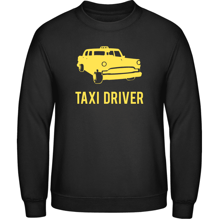 Taxi Driver Logo Felpa contain pic