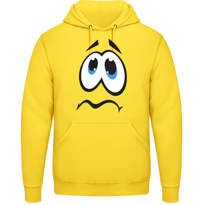 Sad Face Hoodie contain pic