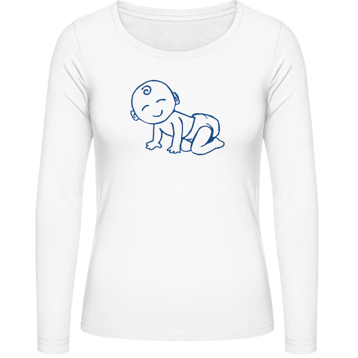 Baby Comic Outline T-shirt à manches longues pour femmes 0 image