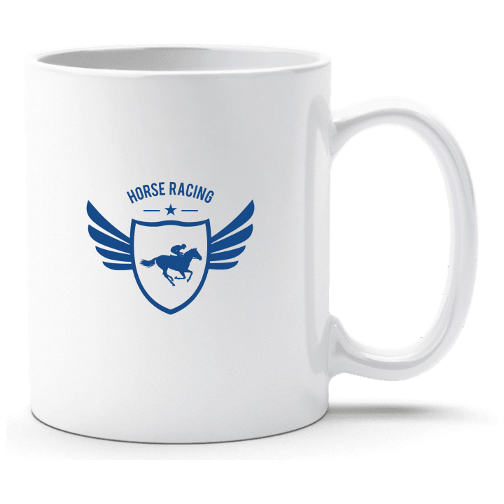 Horse Racing Winged Tasse contain pic