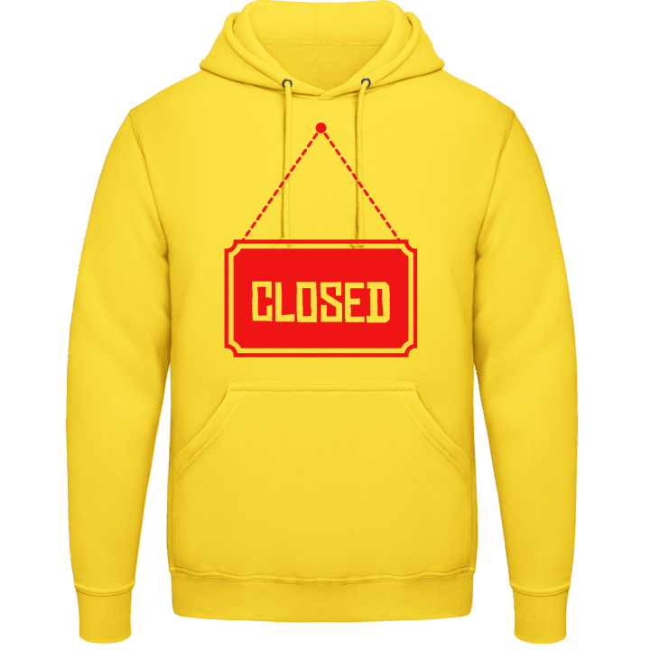 Closed Hoodie contain pic