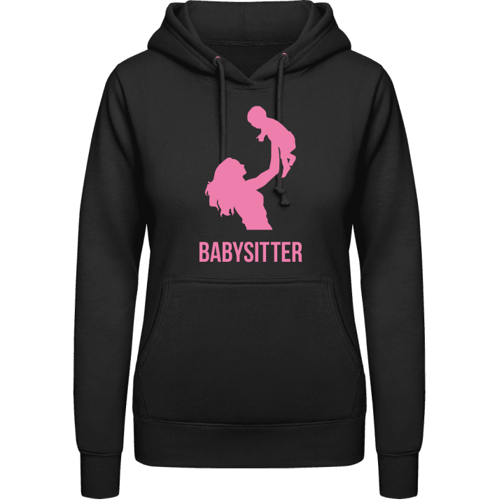 Babysitter Vrouwen Hoodie contain pic