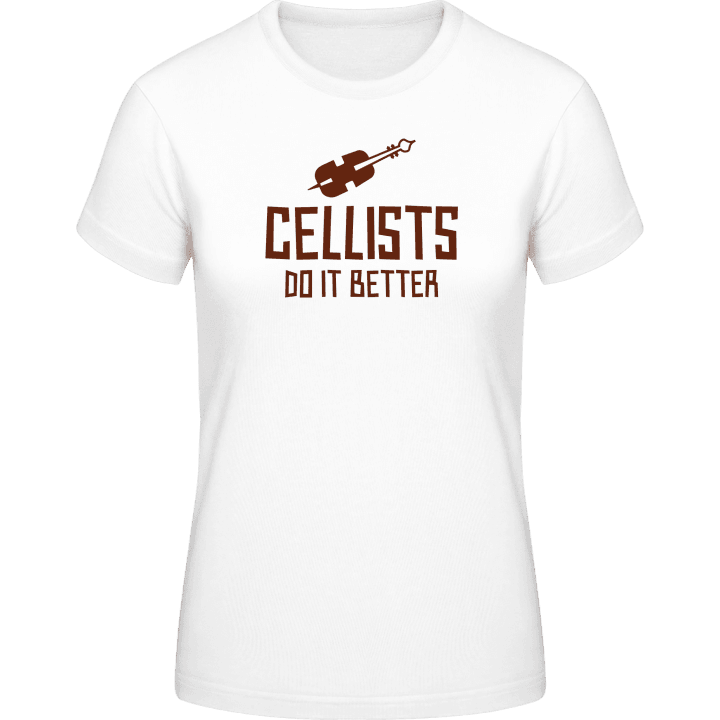 Cellists Do It Better T-shirt pour femme 0 image