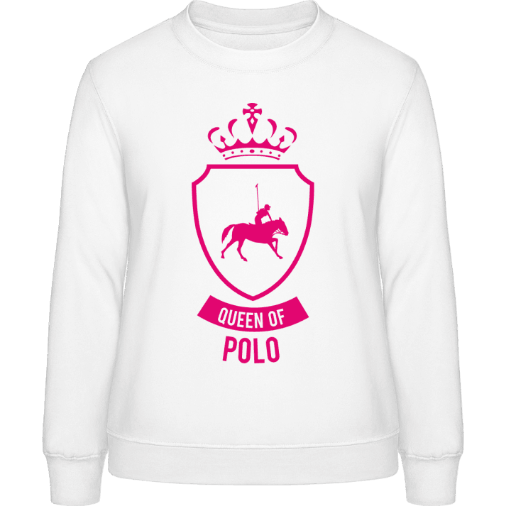 Queen of Polo Sweatshirt för kvinnor contain pic