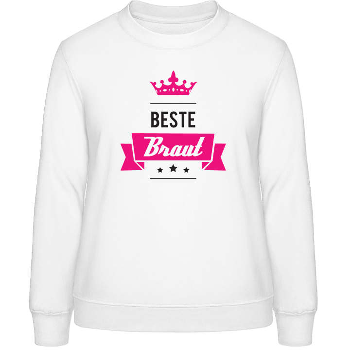 Beste Braut Frauen Sweatshirt contain pic