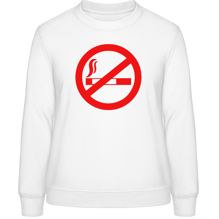 No Smoking Sweat-shirt pour femme contain pic