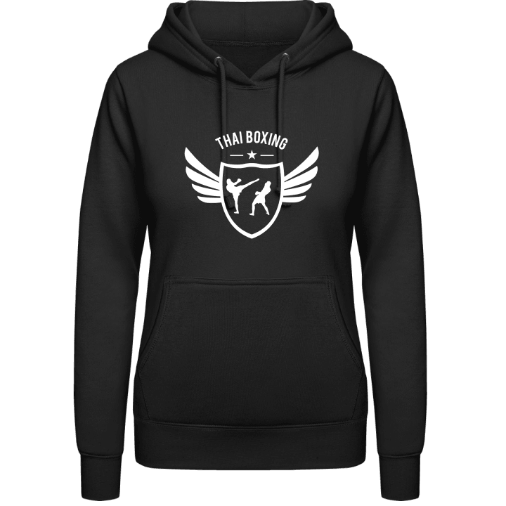 Thai Boxing Winged Women Hoodie contain pic