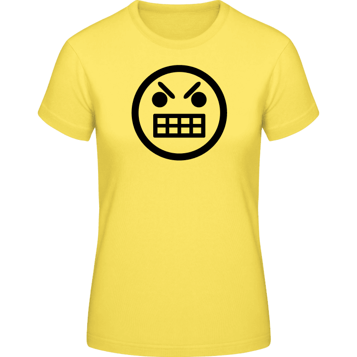 Mad Smiley T-shirt för kvinnor contain pic