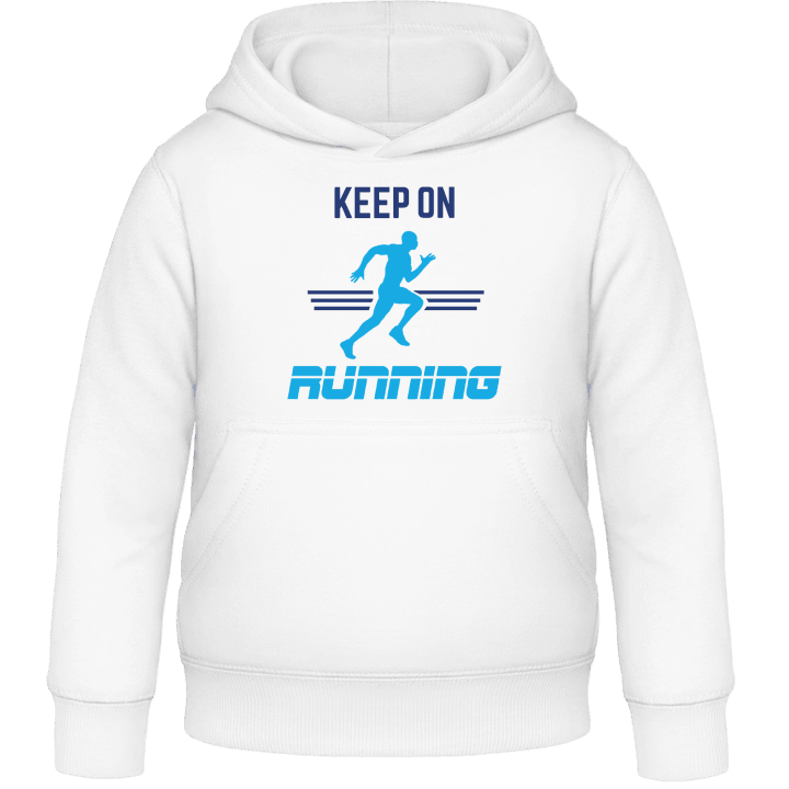 Keep On Running Kids Hoodie contain pic