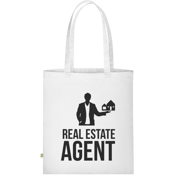 Real Estate Agent Design Stofftasche contain pic