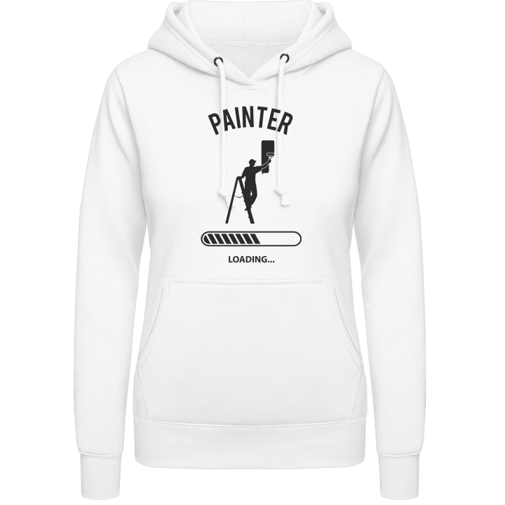 Painter Loading Women Hoodie contain pic