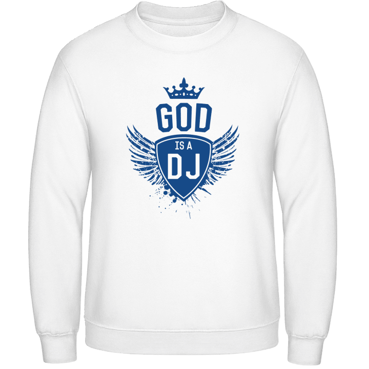God is a DJ Winged Tröja contain pic