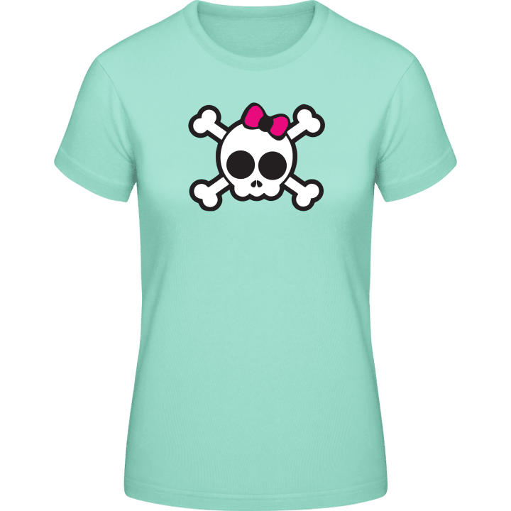 Baby Skull And Crossbones T-shirt för kvinnor 0 image