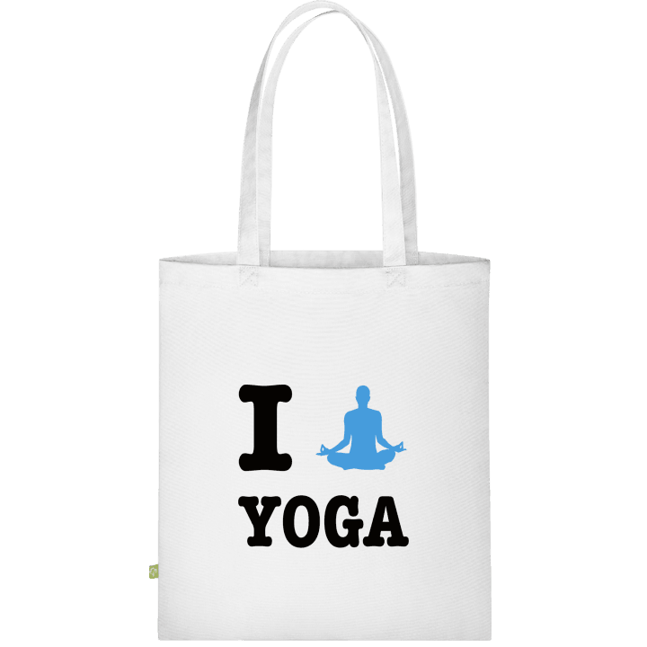 I Love Yoga Stoffen tas contain pic