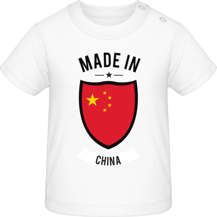 Made in China Maglietta bambino contain pic