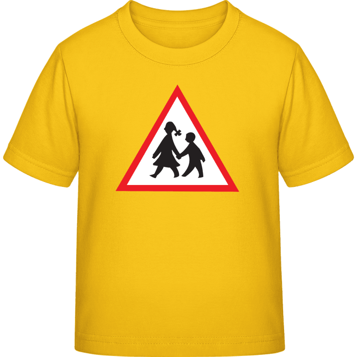 School Kindergarten Warning T-shirt för barn 0 image