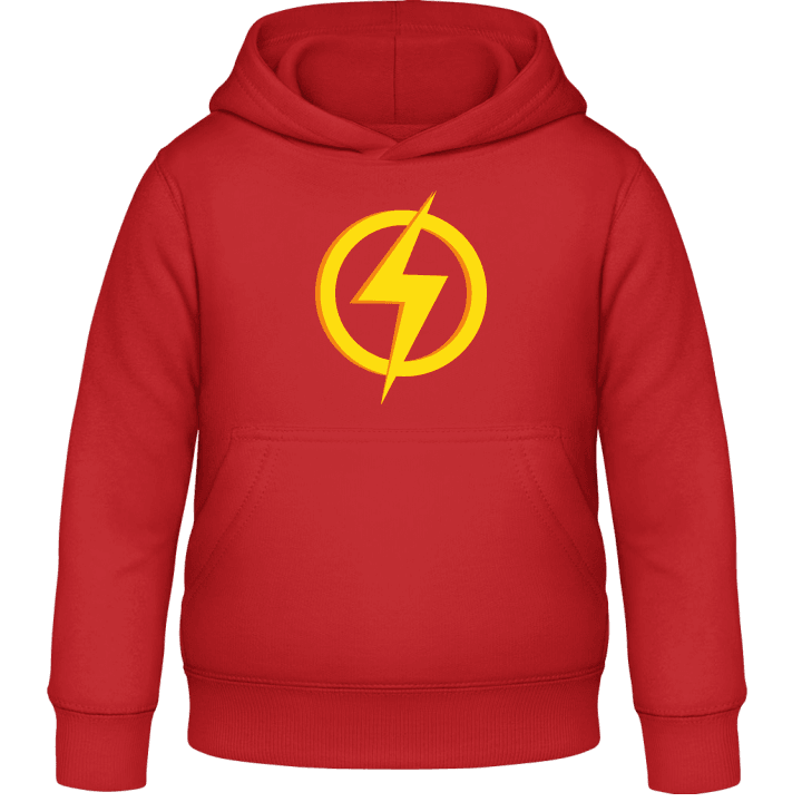 Superhero Flash Logo Felpa con cappuccio per bambini 0 image