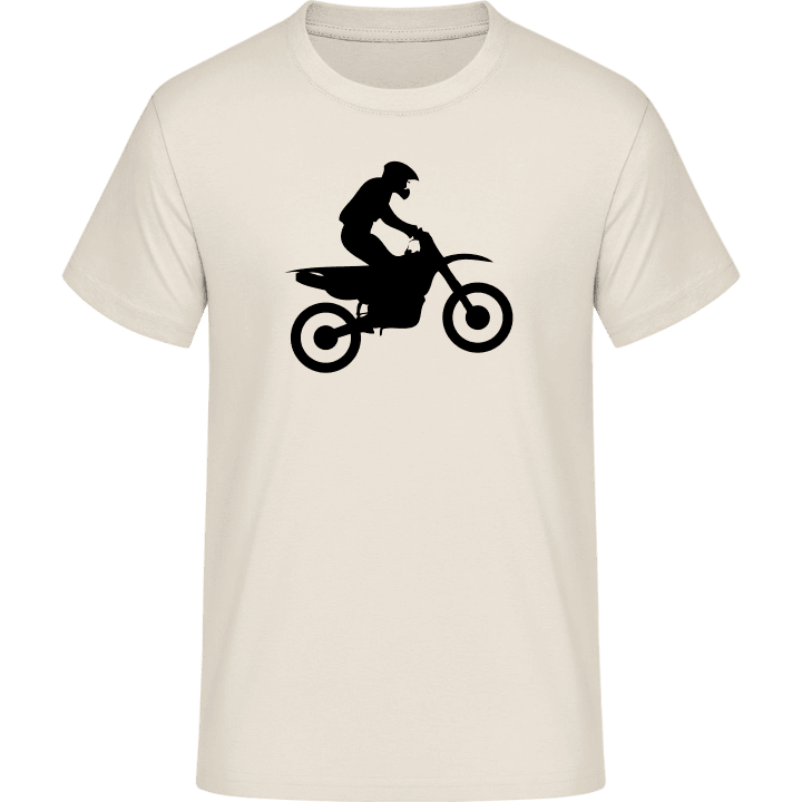 Motocross Driver Silhouette T-Shirt contain pic
