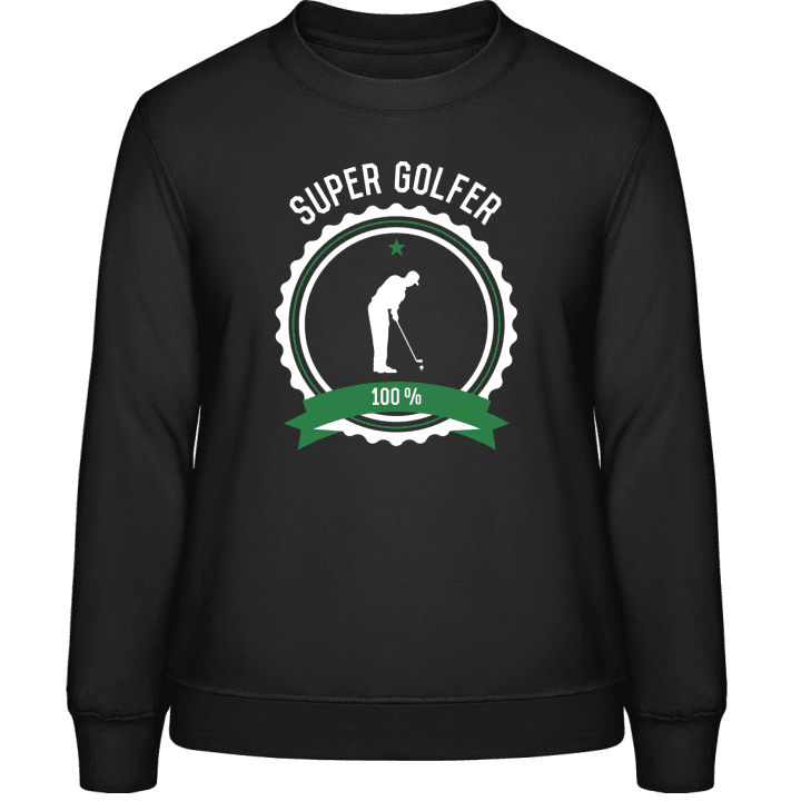 Super Golfer Vrouwen Sweatshirt contain pic