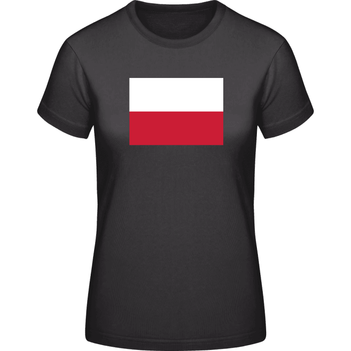 Poland Flag T-shirt för kvinnor contain pic