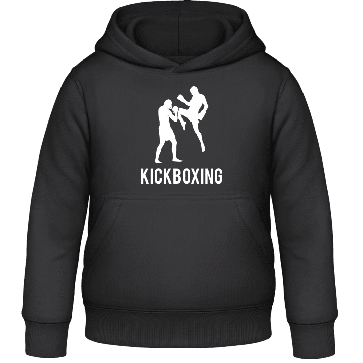 Kickboxing Scene Sweat à capuche pour enfants contain pic