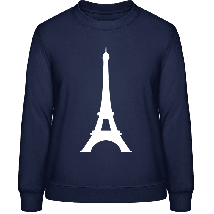 Eiffel Tower Silhouette Frauen Sweatshirt contain pic