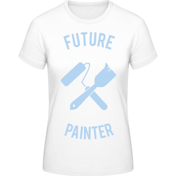 Future Painter Frauen T-Shirt contain pic