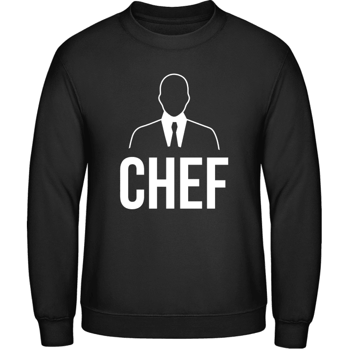 Chef Silhouette Felpa contain pic