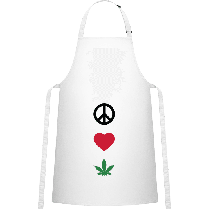 Peace Love Weed Kochschürze 0 image